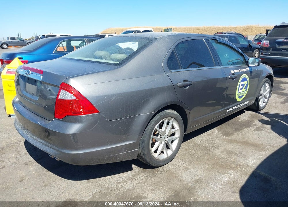 2010 FORD FUSION SEL VIN: 3FAHP0JA4AR325411