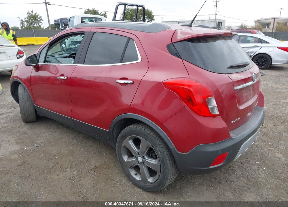 2013 BUICK ENCORE PREMIUM VIN: KL4CJDSBXDB140528