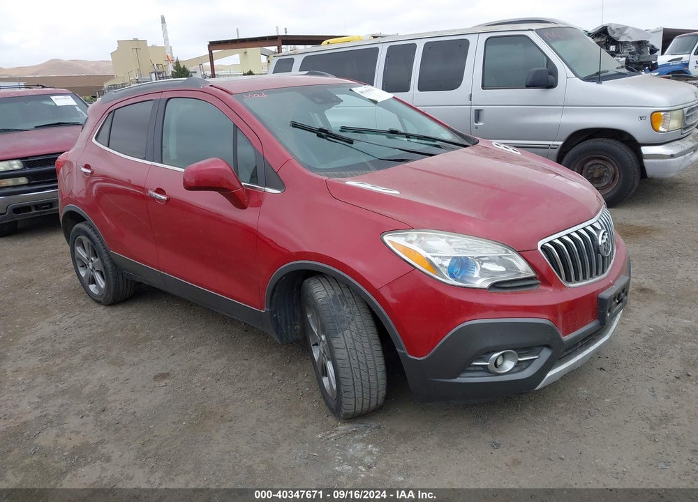 2013 BUICK ENCORE PREMIUM VIN: KL4CJDSBXDB140528