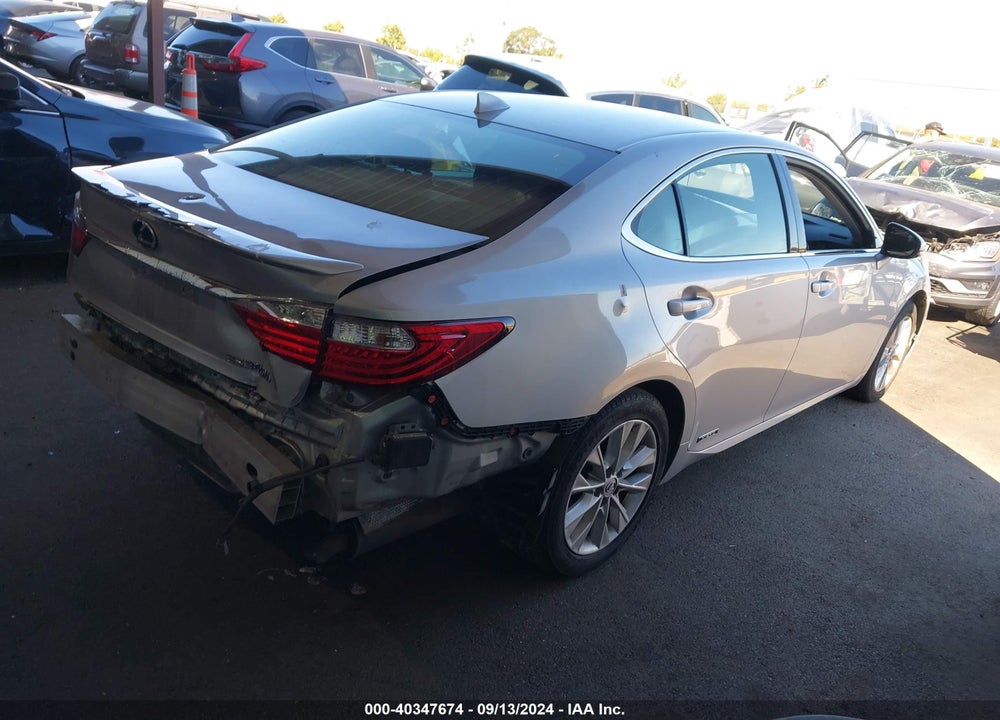 2015 LEXUS ES 300H VIN: JTHBW1GG9F2088400