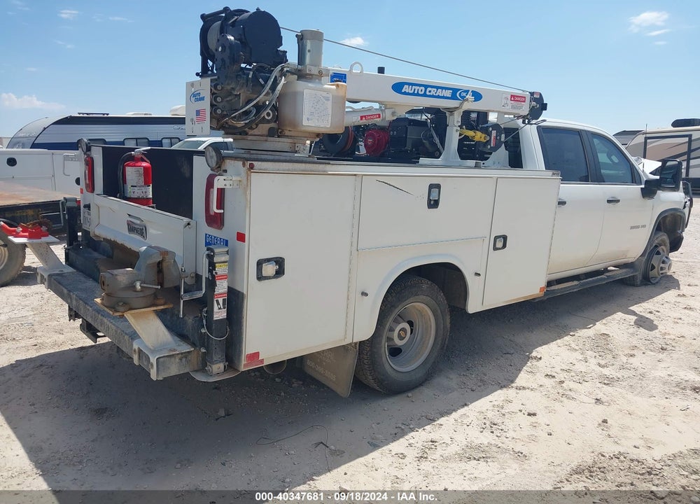 2023 CHEVROLET SILVERADO 3500HD CHASSIS WORK TRUCK VIN: 1GB4YSEY7PF202091