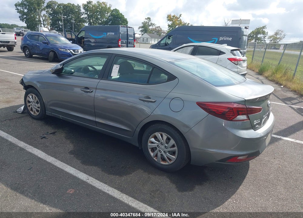 2019 HYUNDAI ELANTRA SE VIN: KMHD74LF1KU815996