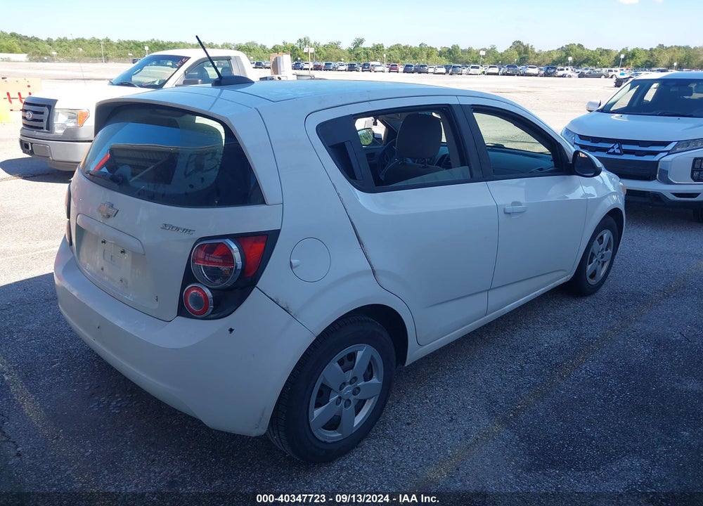 2016 CHEVROLET SONIC LS AUTO VIN: 1G1JA6SH6G4171810