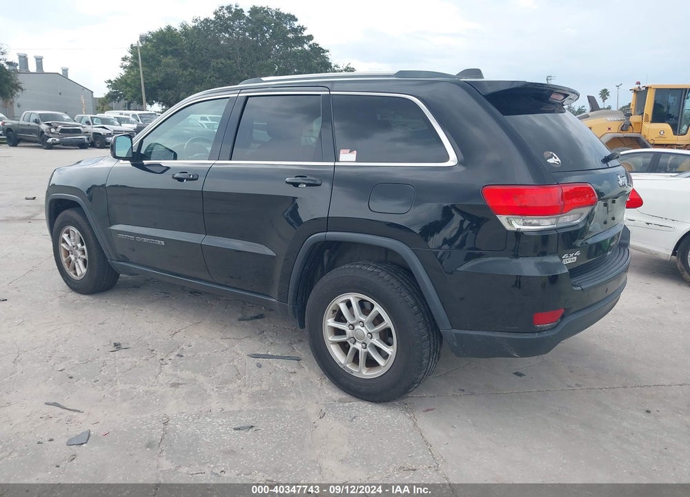 2019 JEEP GRAND CHEROKEE LAREDO E 4X4 VIN: 1C4RJFAG8KC528163