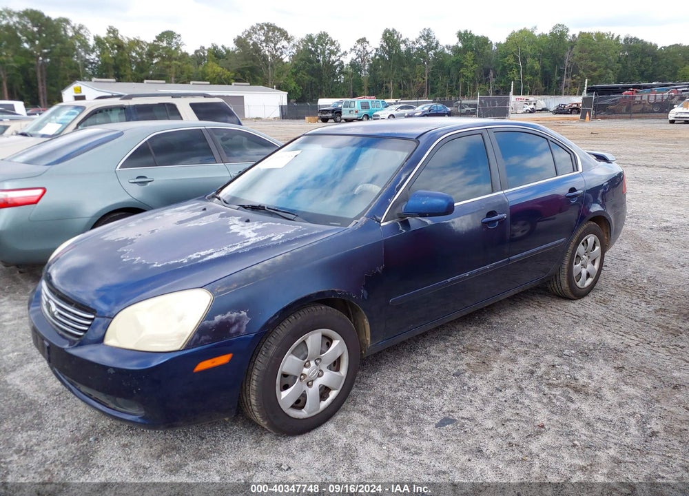 2008 KIA OPTIMA LX VIN: KNAGE123985234162