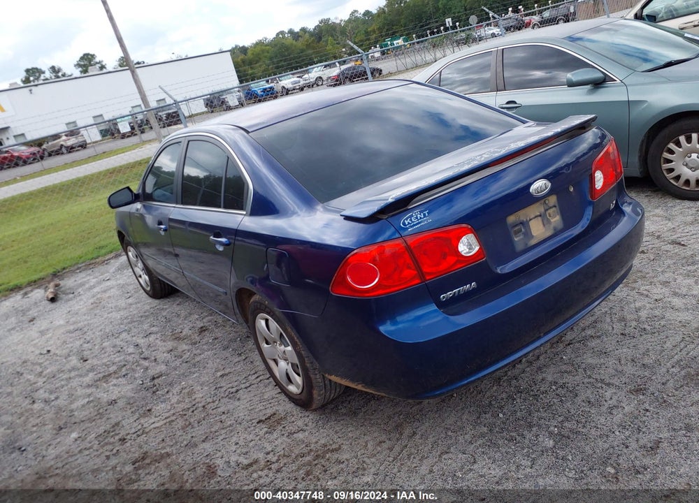 2008 KIA OPTIMA LX VIN: KNAGE123985234162