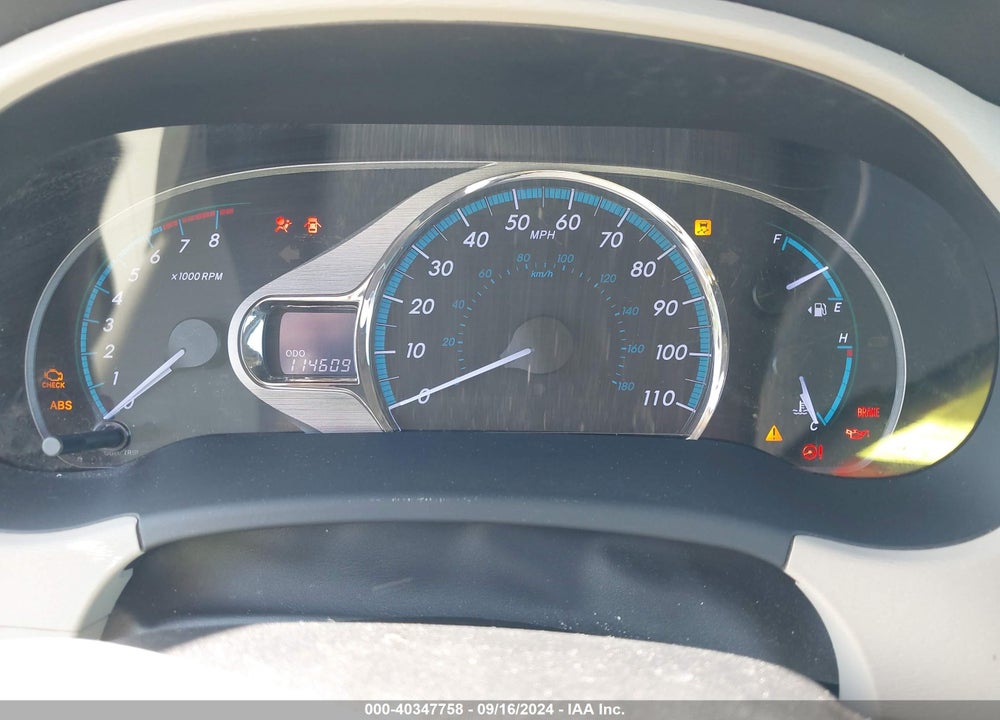 2012 TOYOTA SIENNA XLE V6 8 PASSENGER VIN: 5TDYK3DC9CS278688