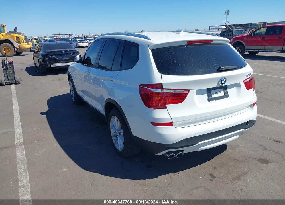 2017 BMW X3 SDRIVE28I VIN: 5UXWZ7C50H0V85995