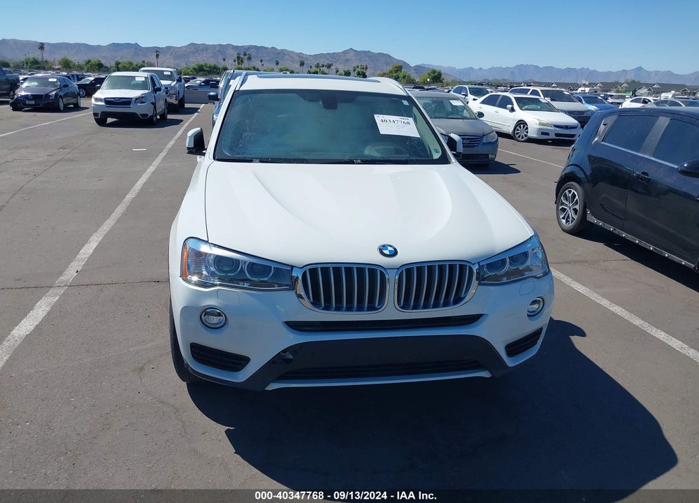 2017 BMW X3 SDRIVE28I VIN: 5UXWZ7C50H0V85995