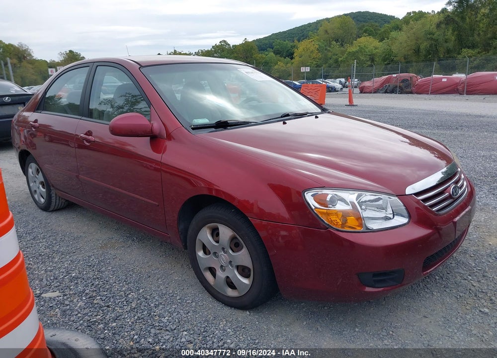 2007 KIA SPECTRA EX VIN: KNAFE122375429448