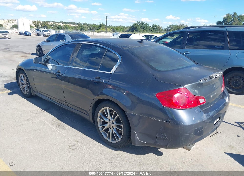 2008 INFINITI G35 JOURNEY VIN: JNKBV61E78M202943