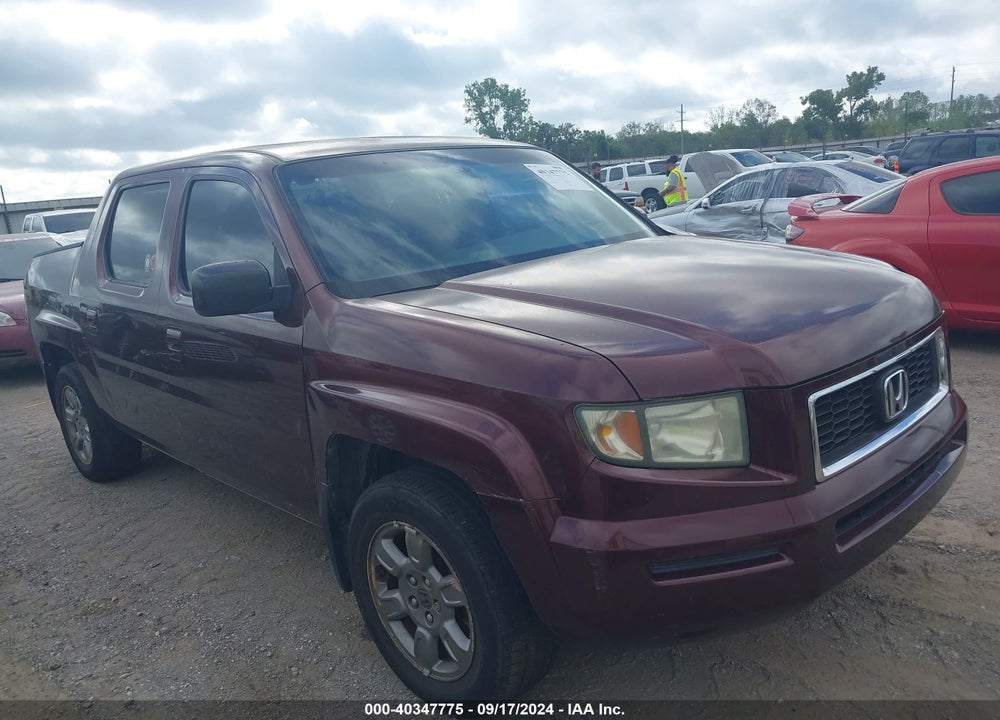 2007 HONDA RIDGELINE RTX VIN: 2HJYK16337H533272