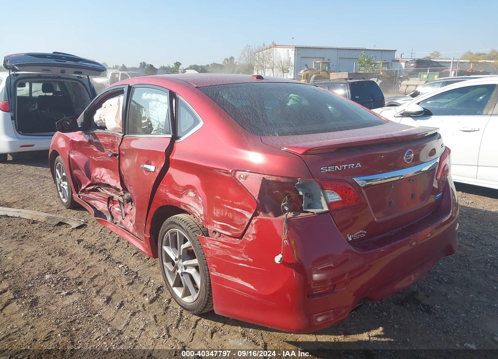 2014 NISSAN SENTRA SR VIN: 3N1AB7AP8EY280303