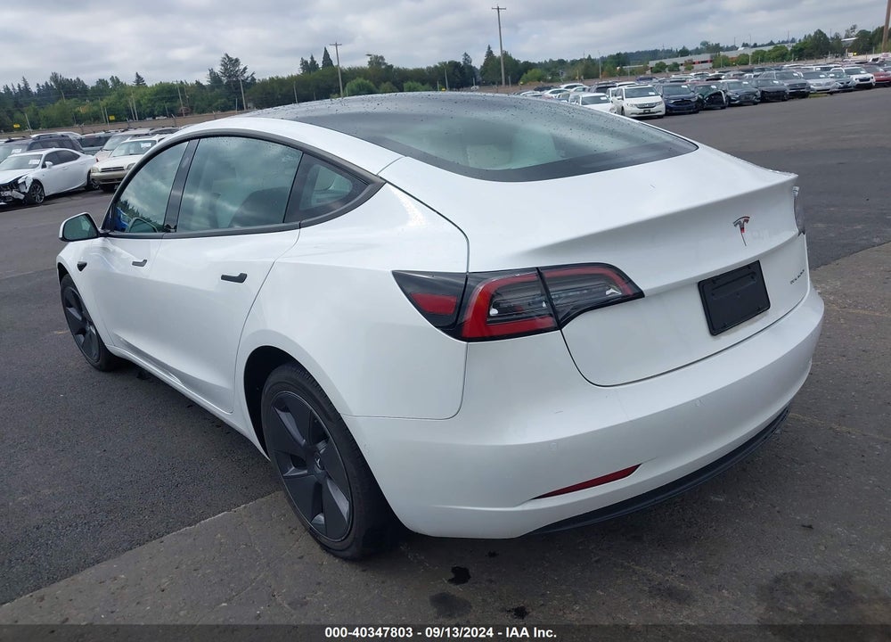 2022 TESLA MODEL 3 LONG RANGE DUAL MOTOR ALL-WHEEL DRIVE VIN: 5YJ3E1EB9NF348208