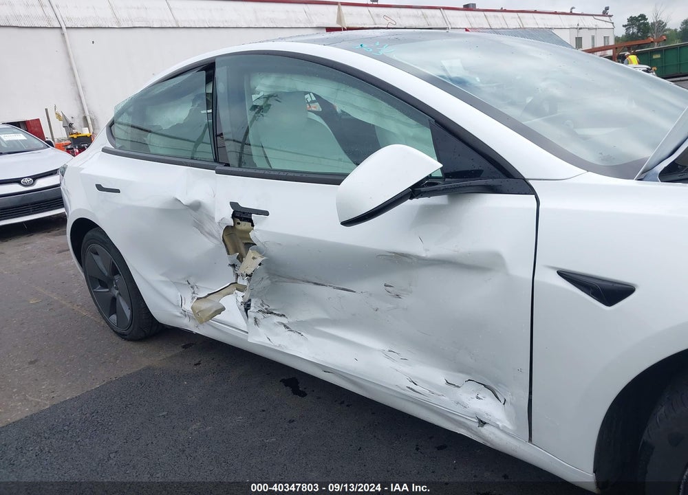 2022 TESLA MODEL 3 LONG RANGE DUAL MOTOR ALL-WHEEL DRIVE VIN: 5YJ3E1EB9NF348208
