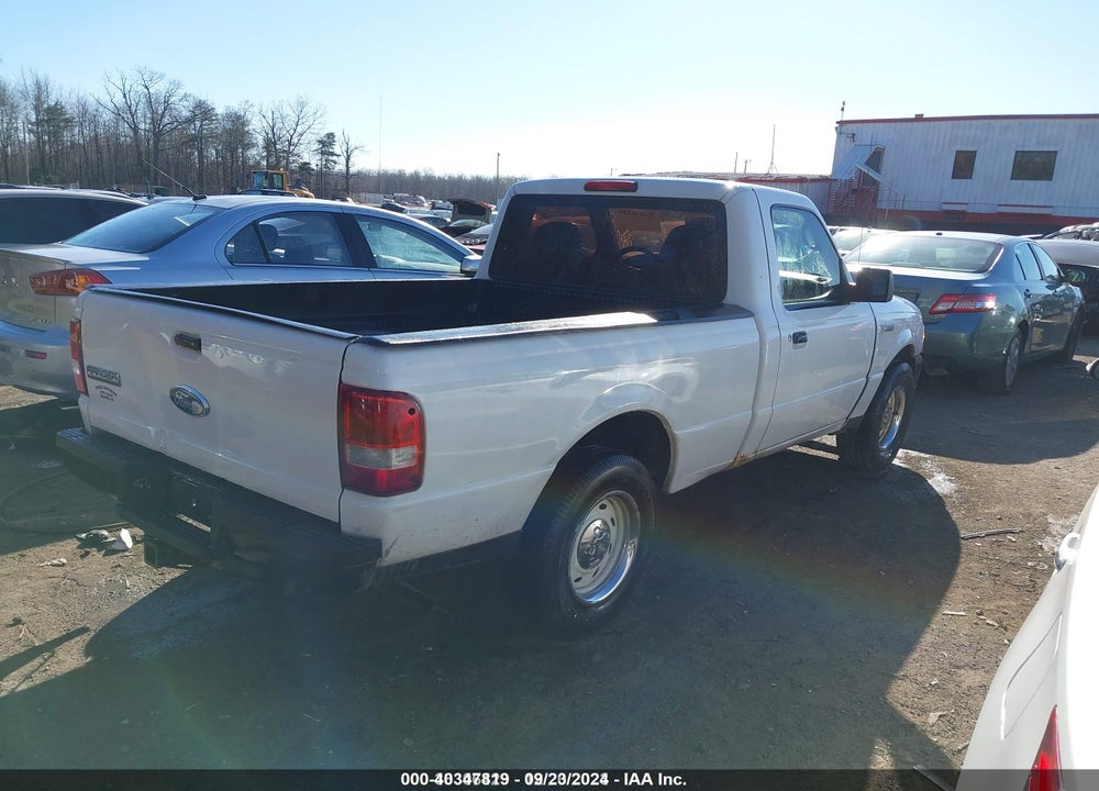 2009 FORD RANGER XL VIN: 1FTYR10D89PA65281