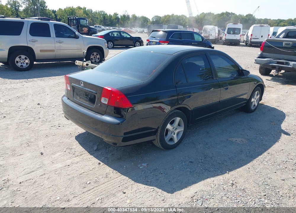 2005 HONDA CIVIC EX VIN: 2HGES26725H552054