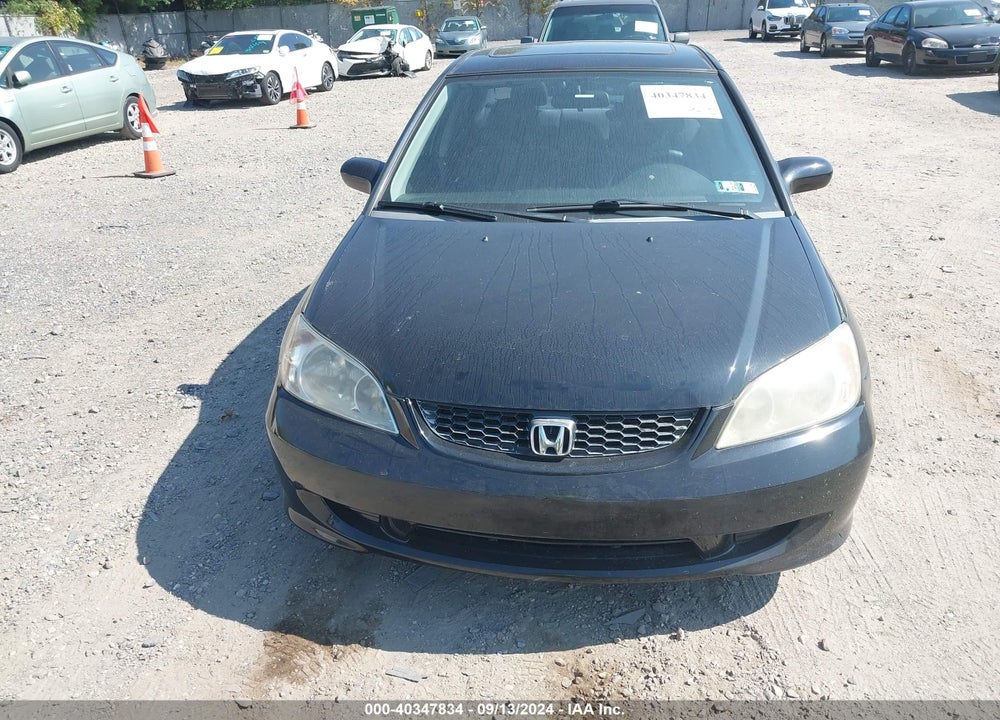2005 HONDA CIVIC EX VIN: 2HGES26725H552054