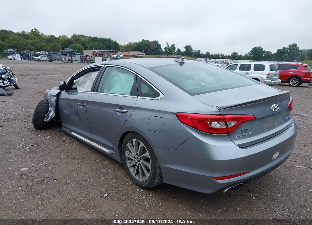 2016 HYUNDAI SONATA SPORT VIN: 5NPE34AF2GH323650