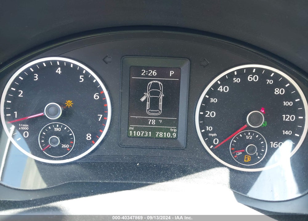 2013 VOLKSWAGEN TIGUAN S VIN: WVGBV3AX1DW619776