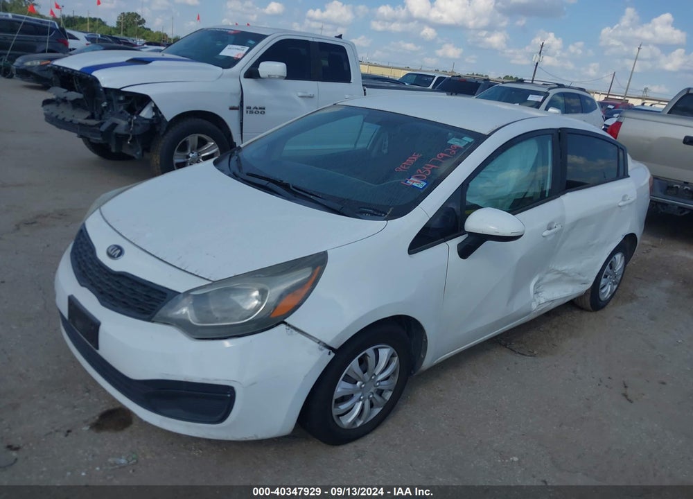 2014 KIA RIO LX VIN: KNADM4A38E6406423