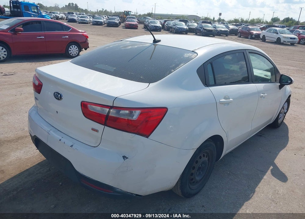 2014 KIA RIO LX VIN: KNADM4A38E6406423