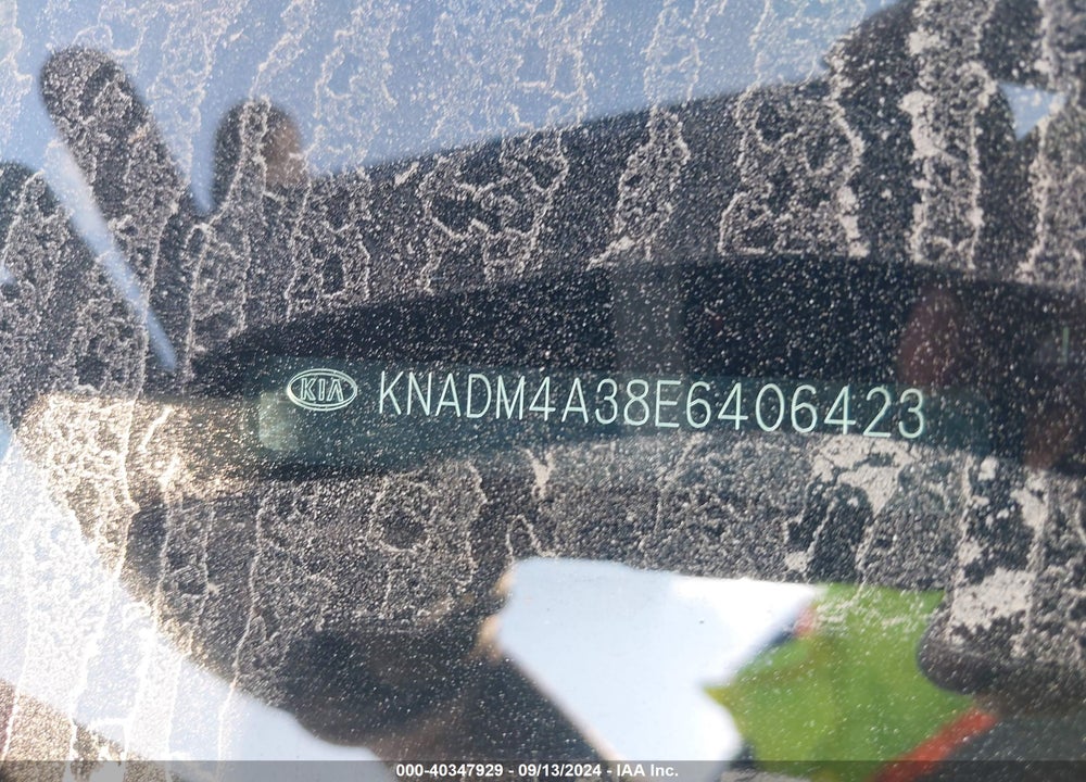 2014 KIA RIO LX VIN: KNADM4A38E6406423