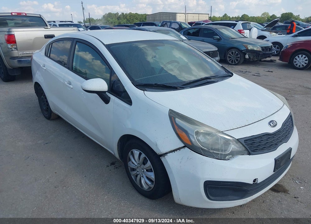 2014 KIA RIO LX VIN: KNADM4A38E6406423