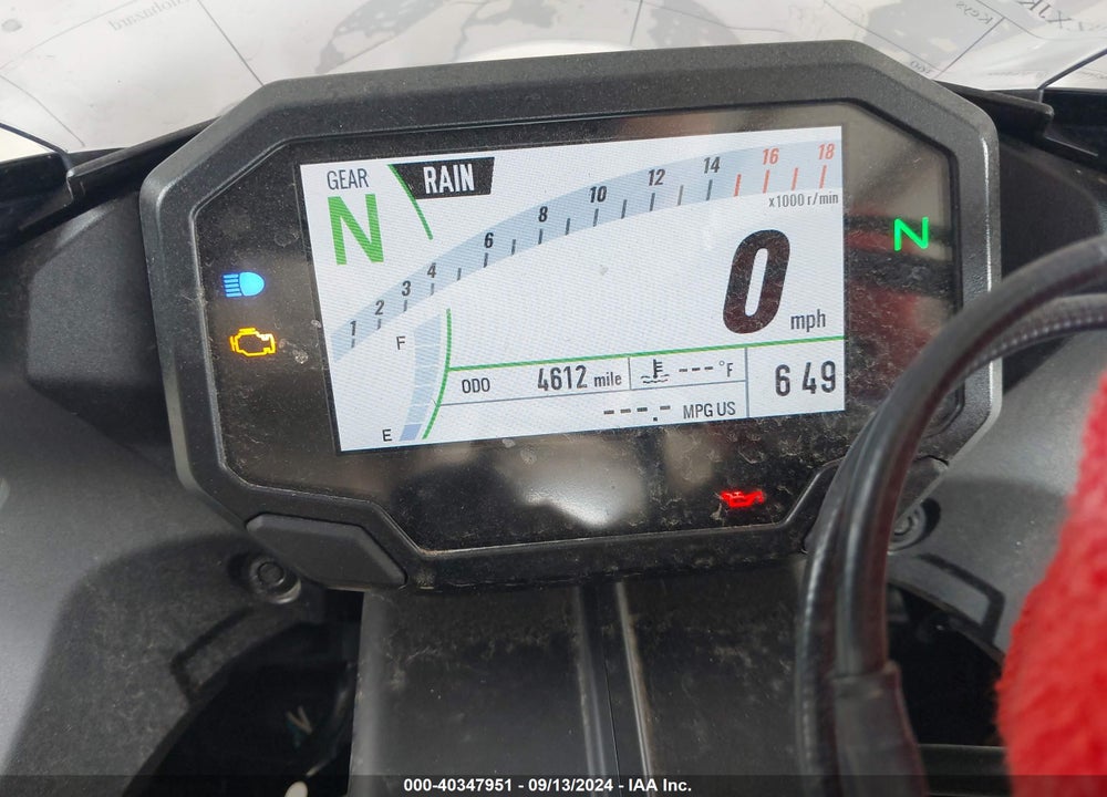 2024 KAWASAKI ZX636 K VIN: JKBZXJK1XRA001913