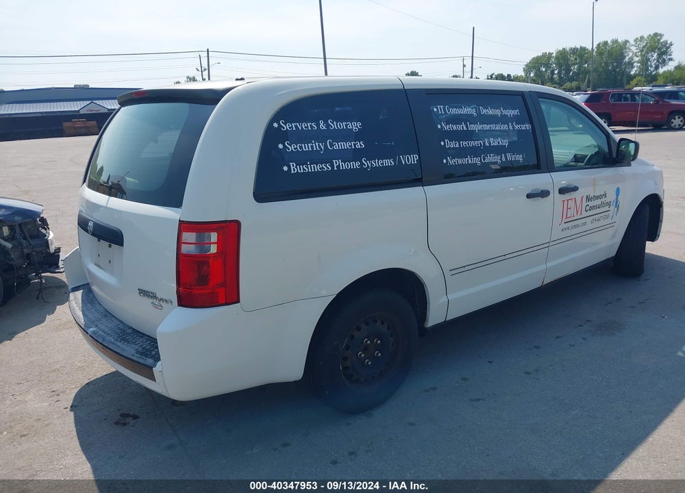 2009 DODGE GRAND CARAVAN CV VIN: 2D4HN11E79R618801