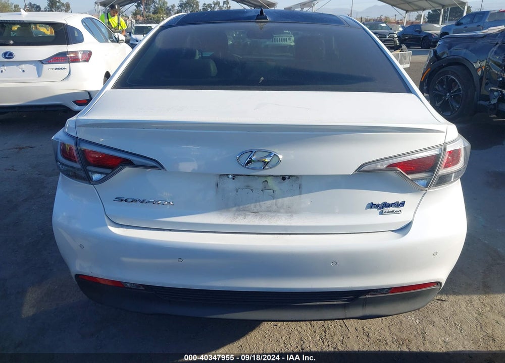 2016 HYUNDAI SONATA HYBRID LIMITED VIN: KMHE34L11GA031413