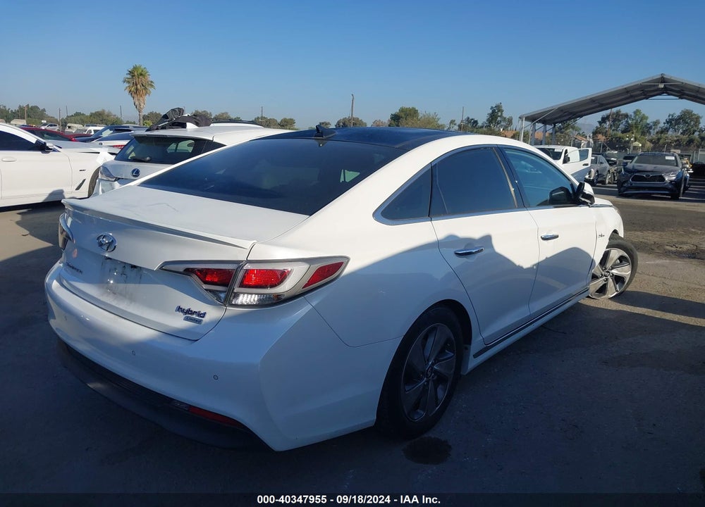 2016 HYUNDAI SONATA HYBRID LIMITED VIN: KMHE34L11GA031413