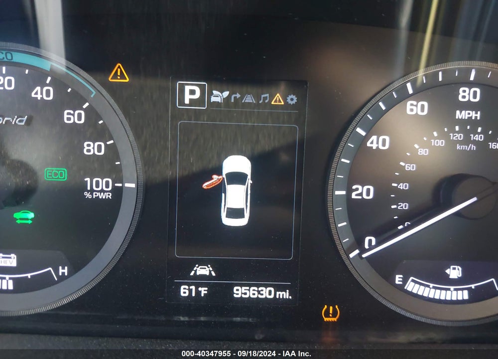 2016 HYUNDAI SONATA HYBRID LIMITED VIN: KMHE34L11GA031413