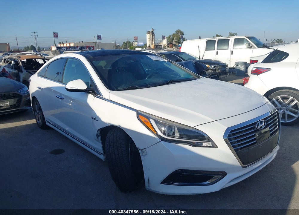 2016 HYUNDAI SONATA HYBRID LIMITED VIN: KMHE34L11GA031413
