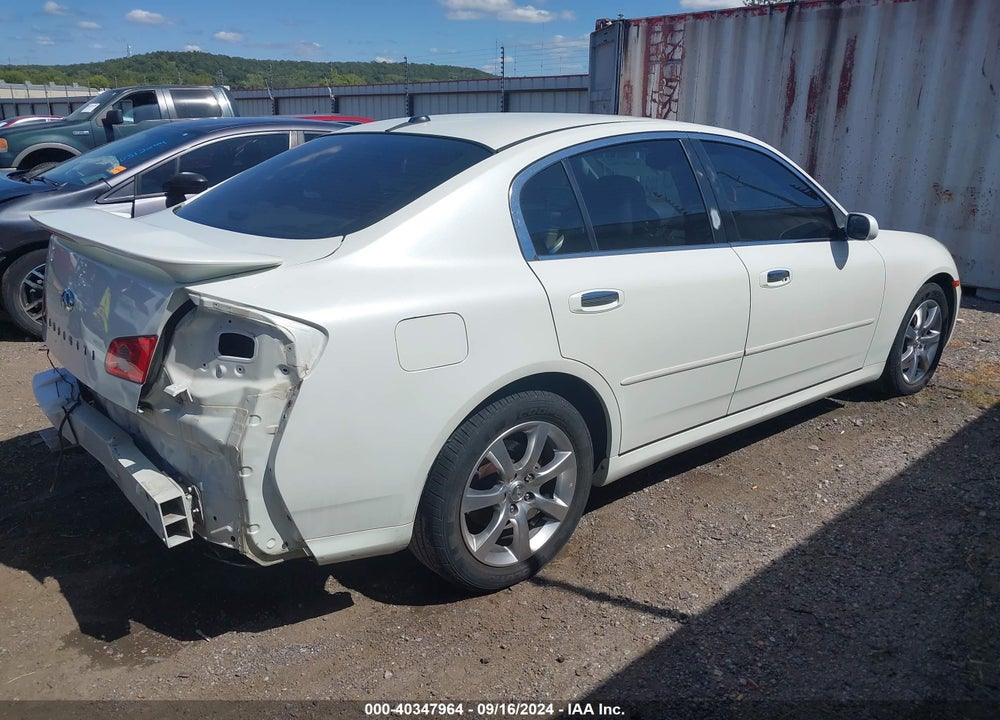 2005 INFINITI G35X VIN: JNKCV51FX5M303168