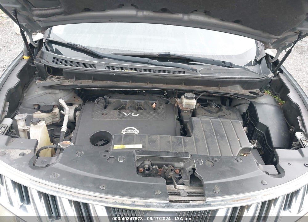 2009 NISSAN MURANO S VIN: JN8AZ18W39W112119