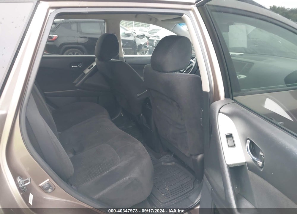 2009 NISSAN MURANO S VIN: JN8AZ18W39W112119