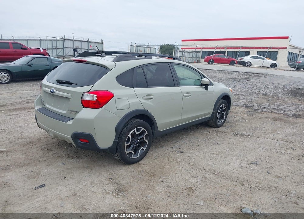 2016 SUBARU CROSSTREK 2.0I PREMIUM VIN: JF2GPABC7GH301479