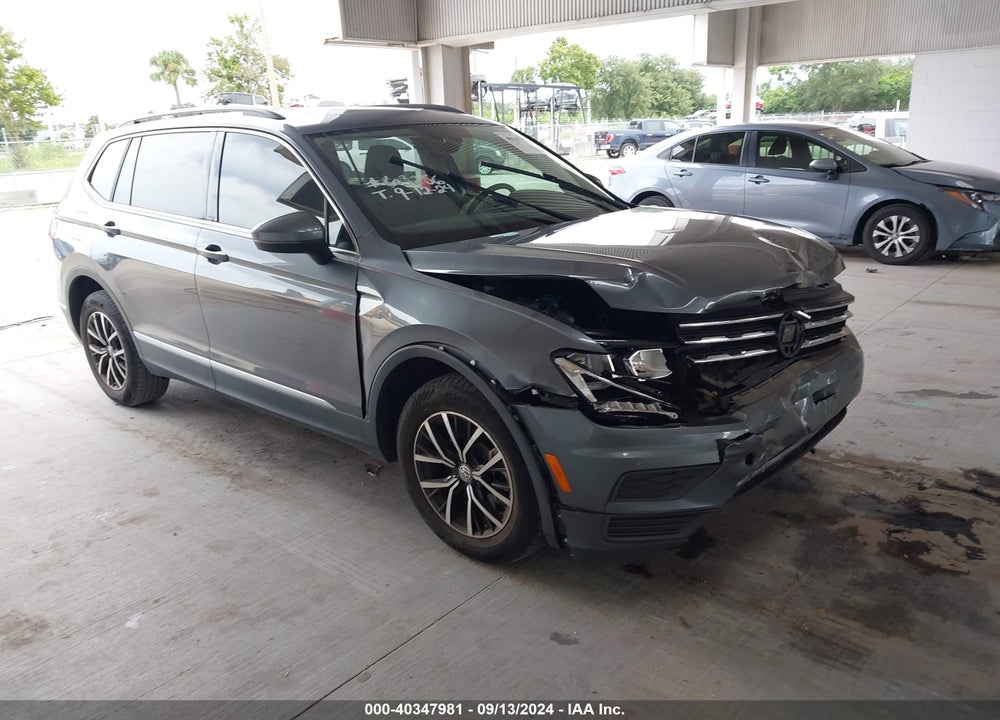 2021 VOLKSWAGEN TIGUAN 2.0T SE/2.0T SE R-LINE BLACK/2.0T SEL VIN: 3VV3B7AX7MM121320