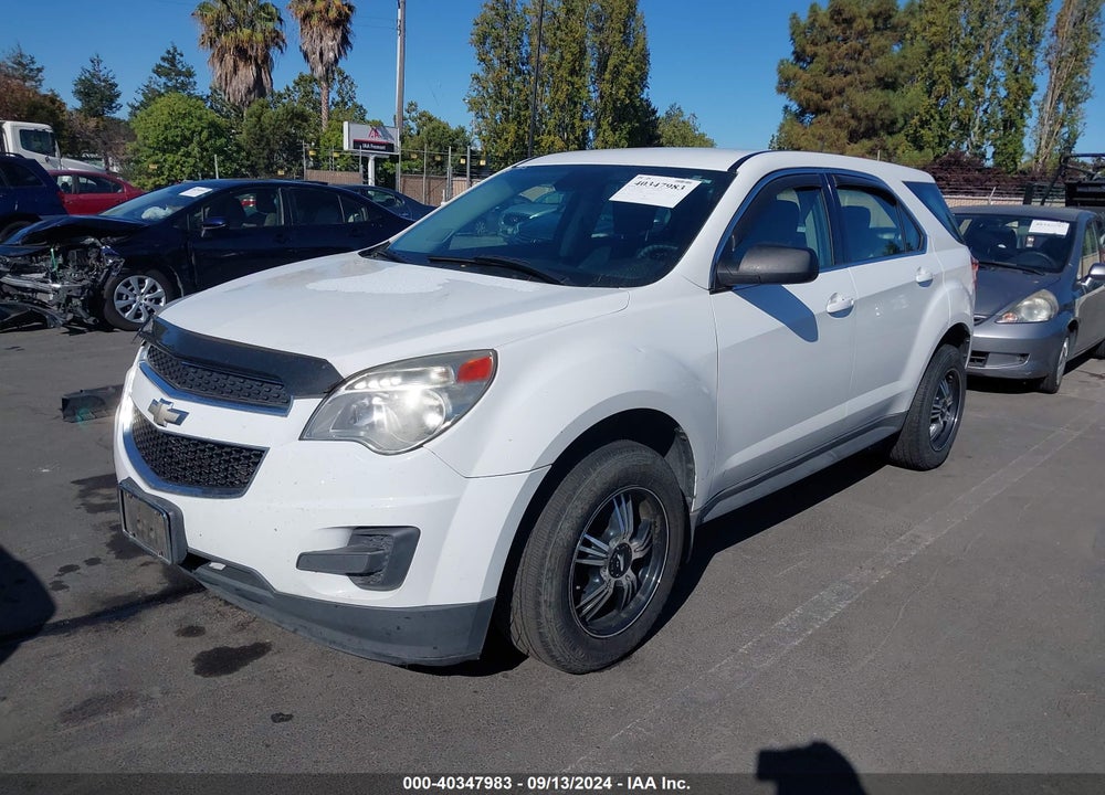 2013 CHEVROLET EQUINOX LS VIN: 1GNALBEKXDZ113352