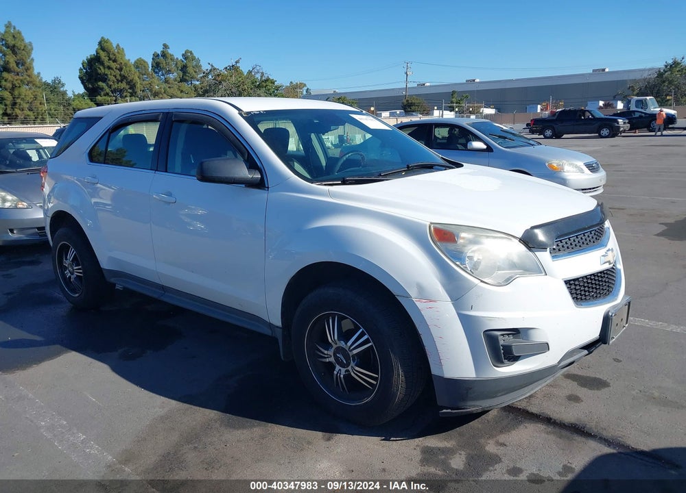 2013 CHEVROLET EQUINOX LS VIN: 1GNALBEKXDZ113352