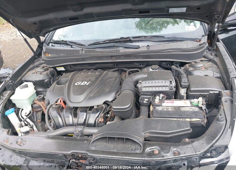 2011 HYUNDAI SONATA GLS VIN: 5NPEB4ACXBH074810