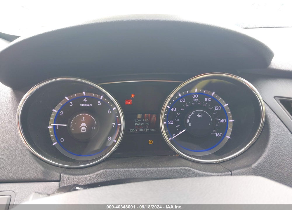 2011 HYUNDAI SONATA GLS VIN: 5NPEB4ACXBH074810