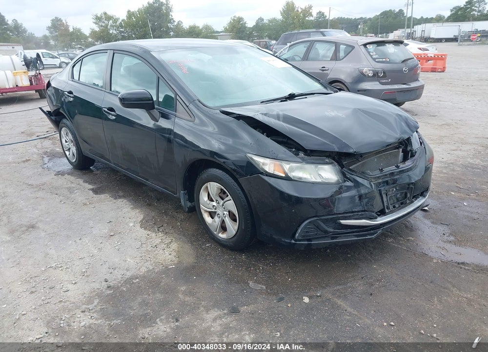 2015 HONDA CIVIC LX VIN: 19XFB2F57FE294189