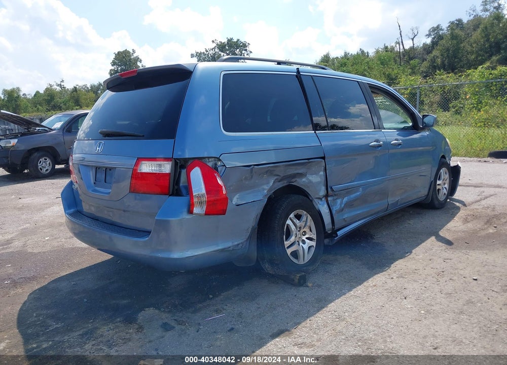 2006 HONDA ODYSSEY EX-L VIN: 5FNRL387X6B101235