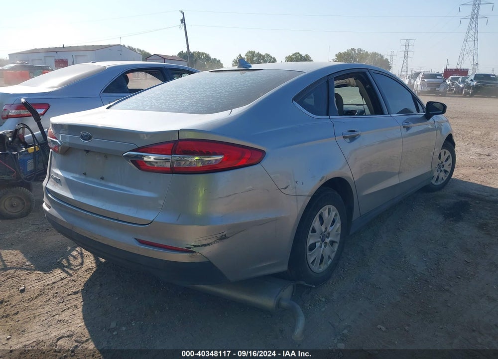 2020 FORD FUSION S VIN: 3FA6P0G73LR266955