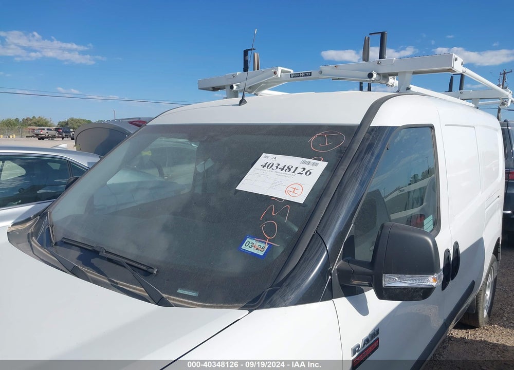 2022 RAM PROMASTER CITY CARGO VAN VIN: ZFBHRFAB2N6X74737