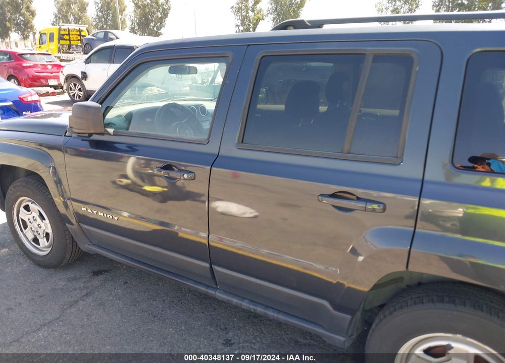 2015 JEEP PATRIOT SPORT VIN: 1C4NJPBA6FD284267