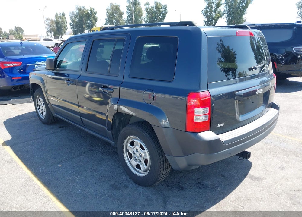 2015 JEEP PATRIOT SPORT VIN: 1C4NJPBA6FD284267