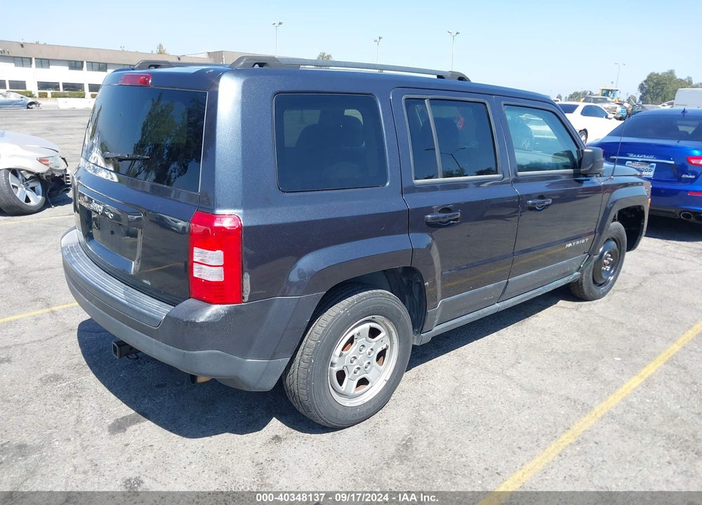 2015 JEEP PATRIOT SPORT VIN: 1C4NJPBA6FD284267